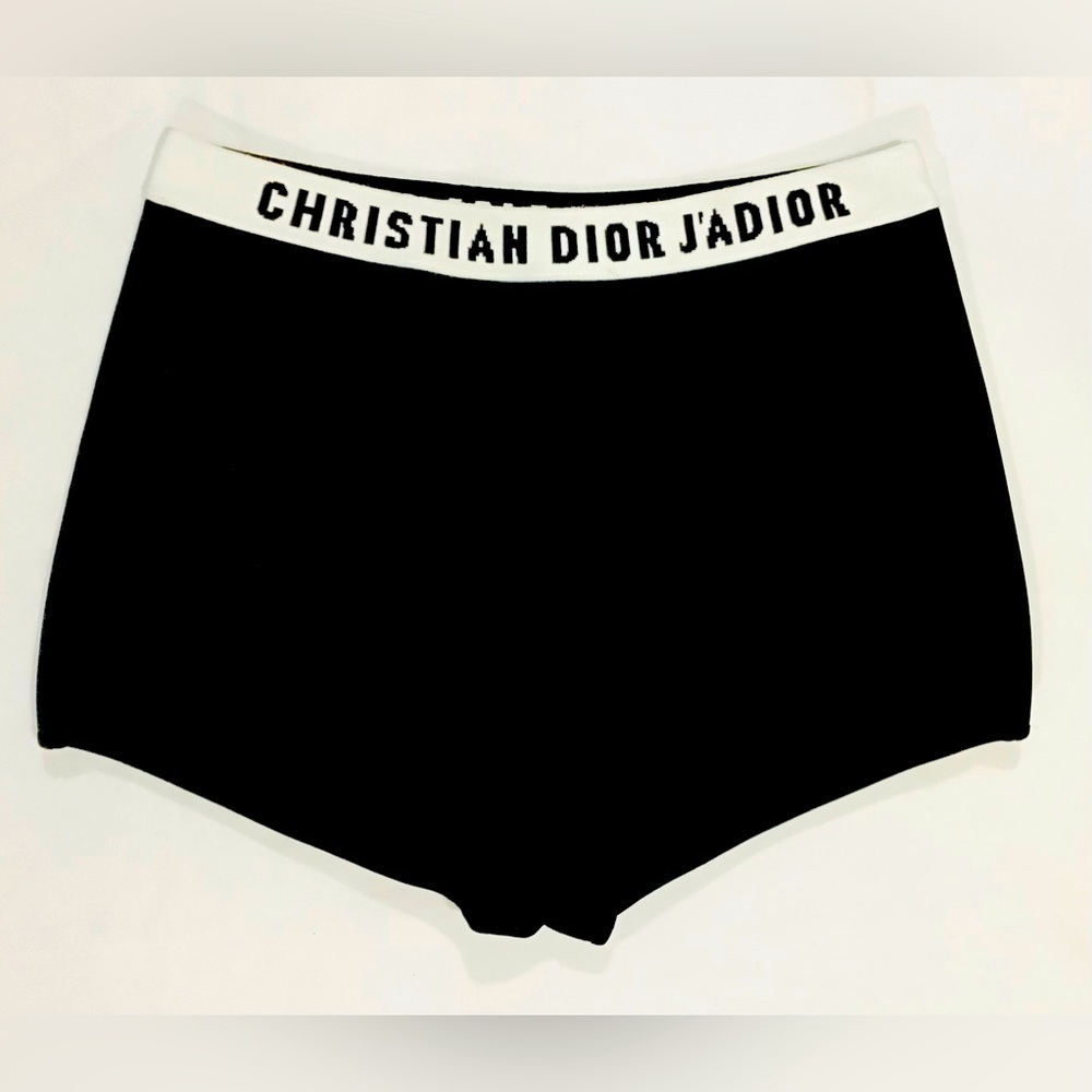 Dior Black and White Women's Shorts